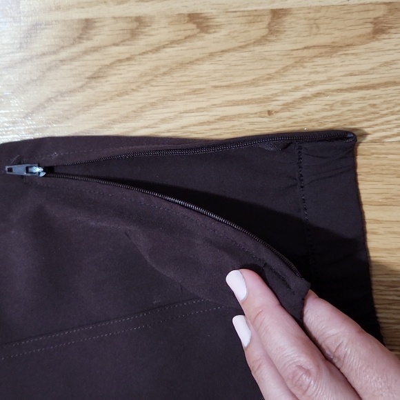 Old Navy Burgandy Powersoft Seamed Track Jogger Pants Women Size Small - Picture 6 of 7